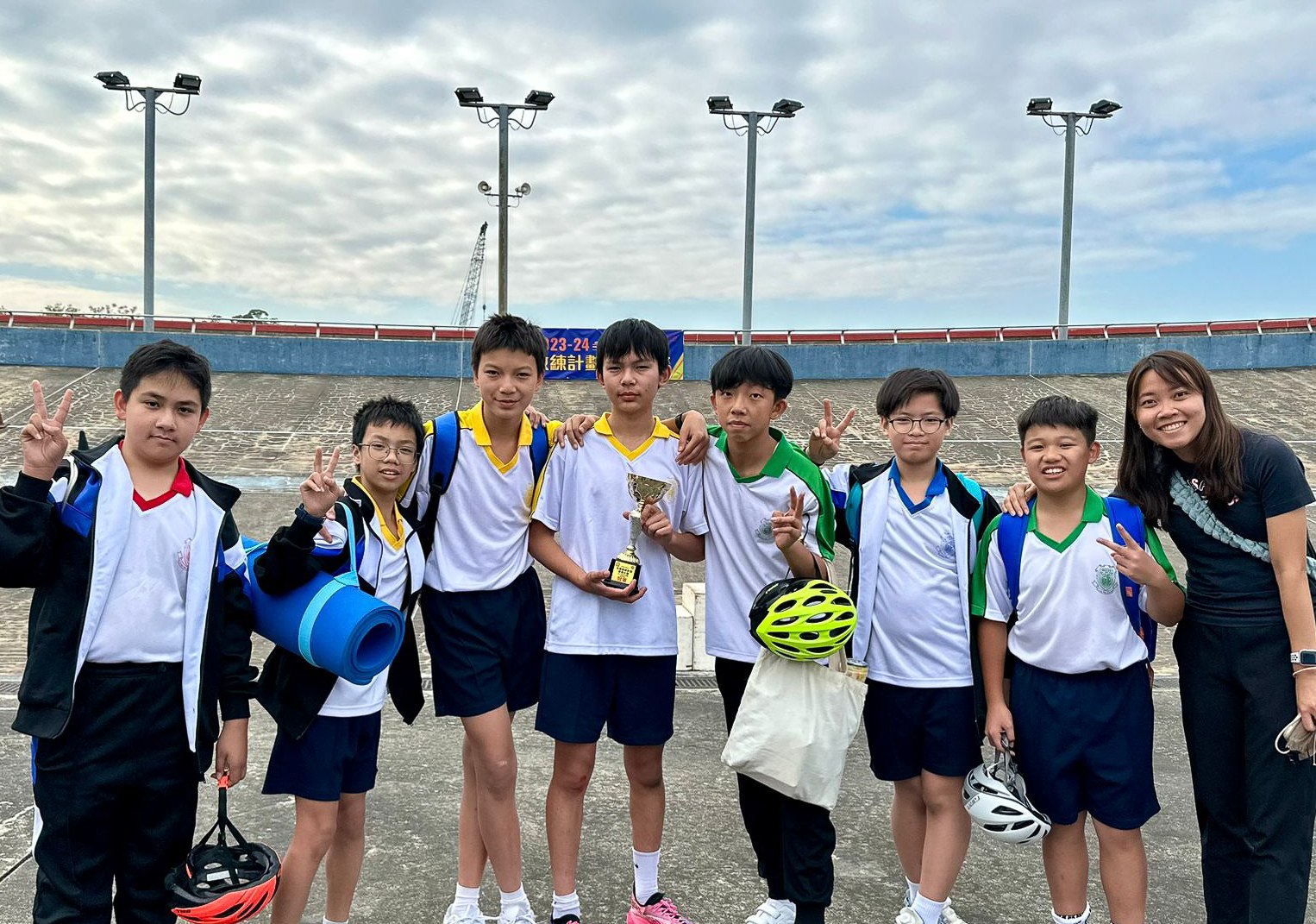 Boys C Grade Champion and 1st Runner Up in 2425 Outreach Coaching Cycling Competition (1st Round Time Trail and XCE)